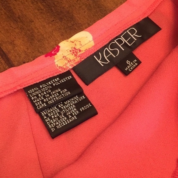 Kasper Floral Print Skirt 6 - Picture 5 of 6